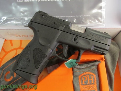 Pistols Taurus PT111 G2, 9mm, 2-12rd Mags, Blued NEW