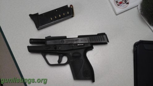 Pistols Taurus Slim Concealed Handgun 40 Cal