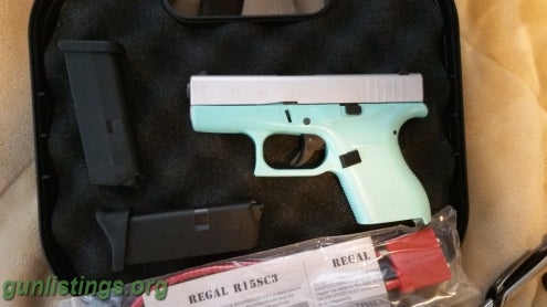 Pistols Tiffany Blue Glock 42