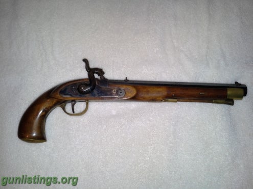 Pistols Turner Kirkland Black Powder Gun - Made In Belgium