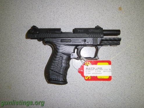 Pistols Walther P22 Carbon Fiber .22LR