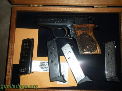 Pistols Walther PPK 380 Engraved
