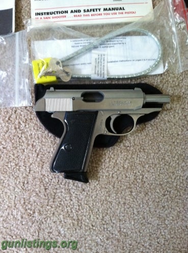 Pistols Walther PPKS .380 Stainless