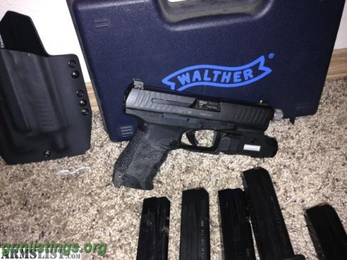 Pistols Walther PPQ M2 Navy SD - 6 Mags, APL, Holster