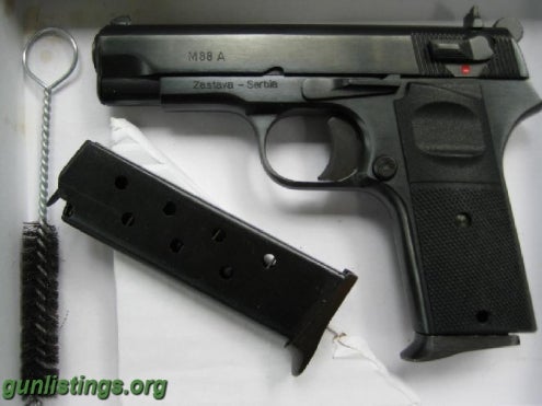 Pistols Zastava M88A 9mm Para/Luger