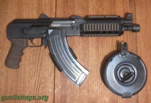 Pistols Zastava PAP M92 7.62x39 Pistol
