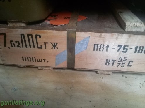 Rifles 7.62x54 Ammo Spam Cans