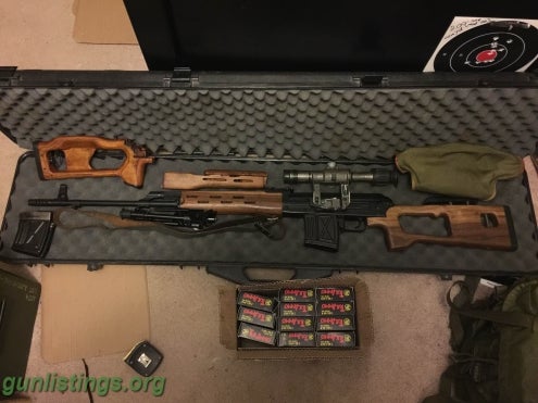 Rifles 7.62x54r PSL For Trade