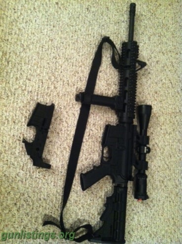Rifles AR-15 + EXTRAS + AMMO