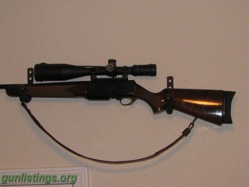 Rifles Browning BAR .338WSM, W/Scope