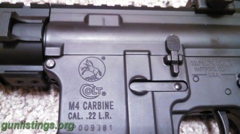 Rifles Colt M4 22lr
