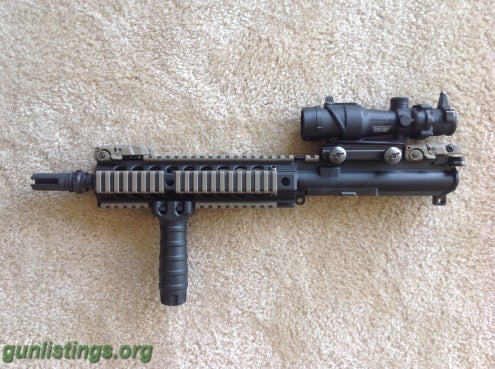 Rifles Colt MK18 SBR Upper URG Pistol W/ ACOG