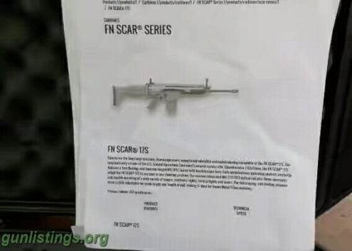 Rifles FN SCAR 17S