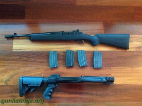 Rifles FOR SALE/TRADE: RUGER MINI 14 TACTICAL