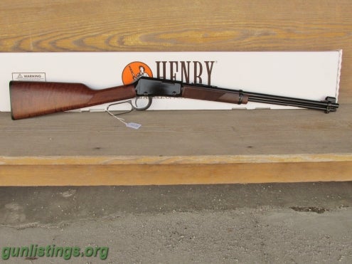 Rifles Henry H001M Lever 22 Mag 19.25
