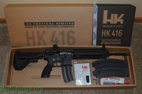 Rifles HK 416 D - 22LR