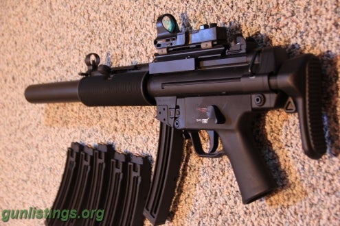 Rifles H&K MP5 .22 Cal