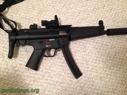 Rifles HK MP5 A5 .22LR LIKE NEW