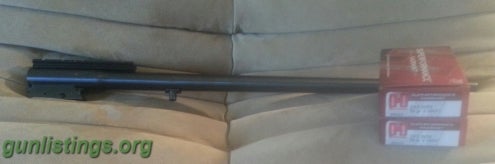 Rifles H&R .243 Barrel With 2 Boxes Of Ammo SB2