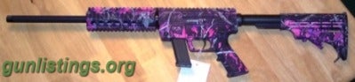 Rifles NIB JR Carbine 9mm Muddy Girl PINK CAMO 17rd Glock Mag