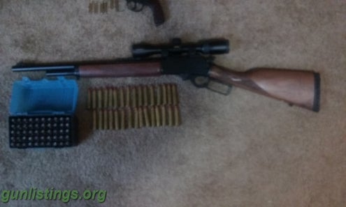 Rifles Trade For 4 Wheeler Marlin 45/70 And Nagant Revolver