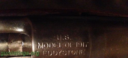 Rifles Model 1917 US Military Eddystone 30.06