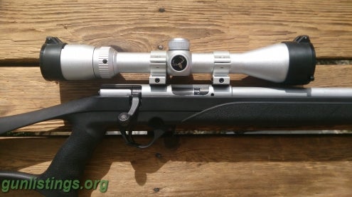 Rifles Mossberg 817 .17 HMR With Bushnell 3-9x40 Scope