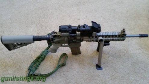Rifles Noveske N4 FDE Custom Build Tac Con 3M Trigger 5.56mm N