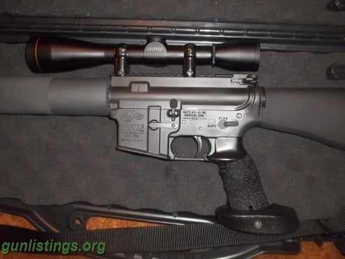 Rifles Pre-Ban Colt Sporter Competition HBAR AR-15 W/ Leupold!