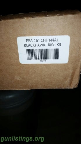 Rifles PSA M4 Blackhawk Build Kit