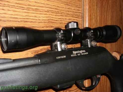Rifles Remington 579 MAGNUM  22cal Semiauto