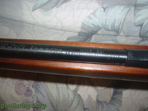 Rifles Remington 581 22 Cal