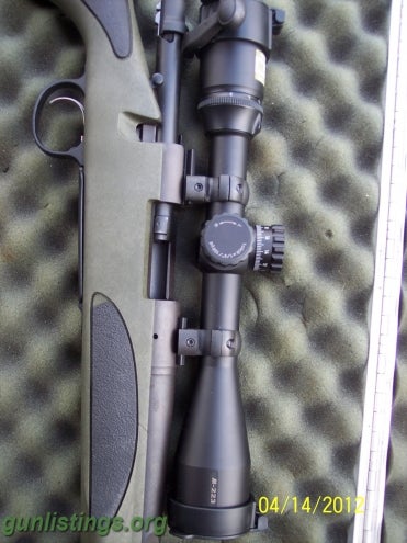 Rifles Remington 700 VTR .223 W Nikon M-223 Scope