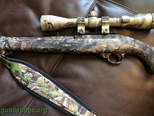 Rifles Ruger 10/22 Mossy Oak Edition