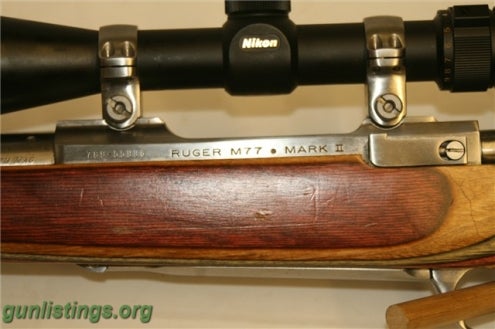 Rifles Ruger M77 MKII Mark 2 7mm Rem Mag Rifle W/ Scope