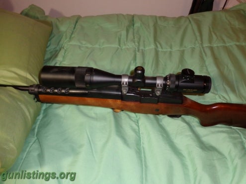 Rifles Ruger Mini 14 Ranch Rifle And Extras