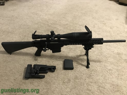 Rifles Ruger Precision Rifle With Leupold Mark 4 Scope