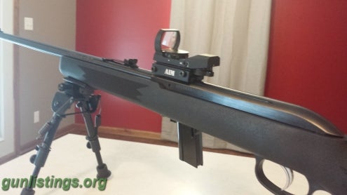 Rifles Savage Model 64f With Red/green Dot
