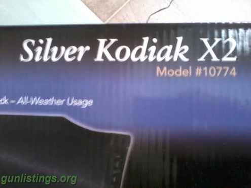 Rifles Silver Kodiak X2 Pellet Rifle