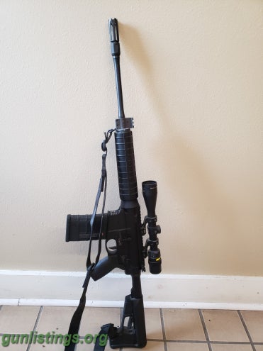Rifles Smith & Wesson M&P10 308 With Trijicon Scope