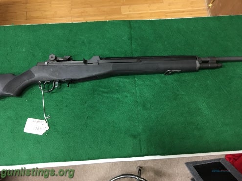 Rifles Springfield M1A Synthetic Stock (With Additional Walnut
