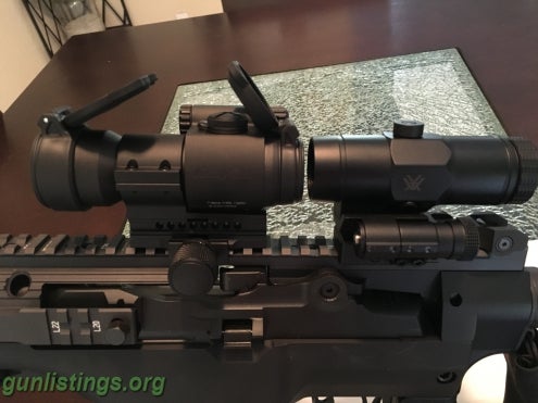 Rifles Springfield SOCOM 16 W/ Troy MCS And Optics