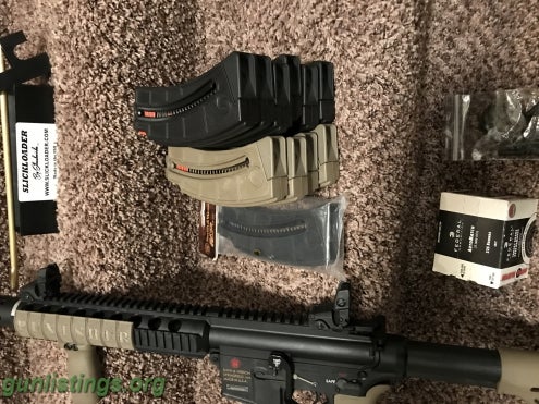Rifles S&W M&p 15-22 With Upgrades And Extras
