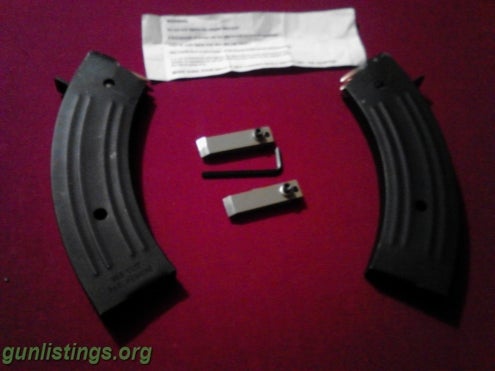 Rifles Two Hitech Mags For SKS...no Duck Bill