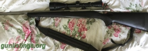 Rifles Winchester 300 Magnum Stainless Synthetic Stock Simmons