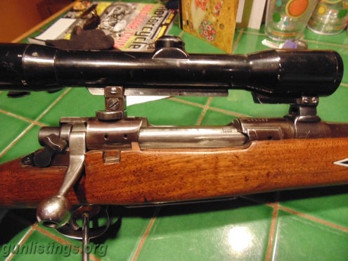 Rifles Winchester M1917 Sporter With Antique Scope