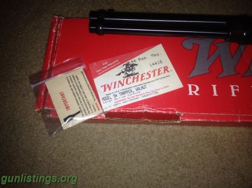 Rifles Winchester Trapper Model 1894 W/Box