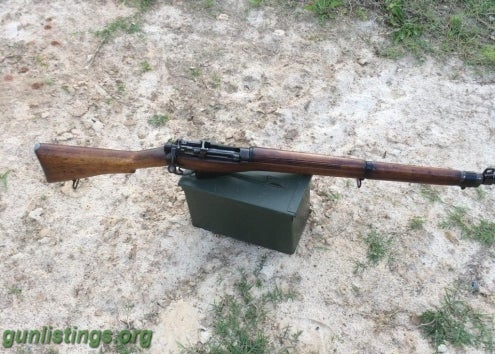 Rifles WWII Savage No.4 Mk. I* And .303 Ammo