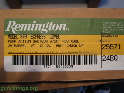 Shotguns Price Drop 12 Ga Remington 870 Express