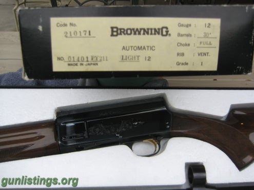 Shotguns Browning Lite 12 Auto 5